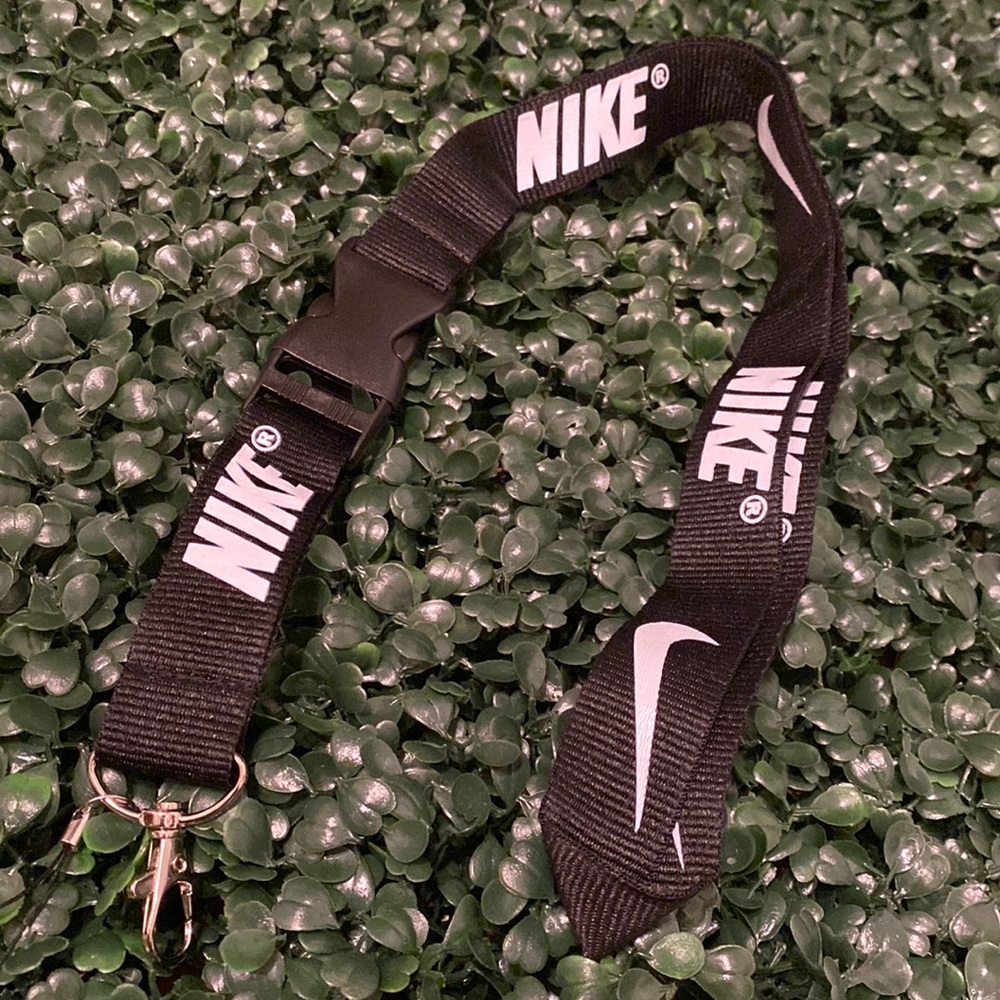 Nike Detachable Lanyard Black & White